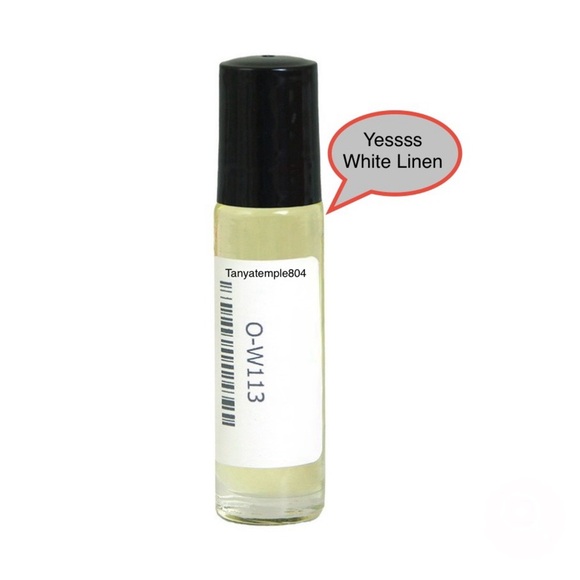 White Linen Women’s 1/3 Oz Roll-On Body Oil - Picture 1 of 7